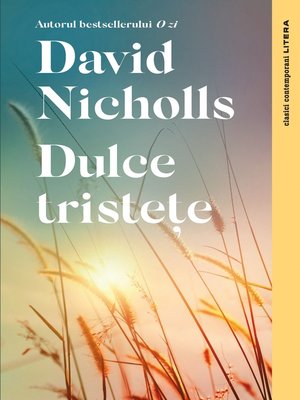 cover image of Dulce tristete